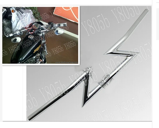 Мотоцикл Драг руль 7/8 &quot22 мм Z бары для Honda Rebel CMX 250 CA125 450 Золотое крыло GL1500 GL1800 тени