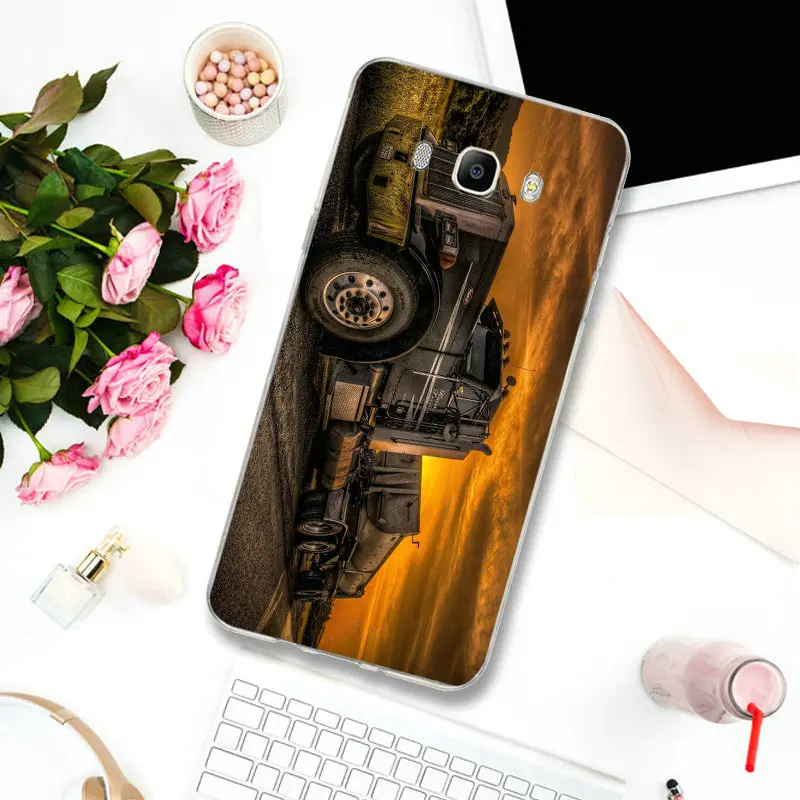 Picture 3 Для samsung S2 S3 S4 S5 Mini S6 S7 Edge S8 S9 S10 Plus Lite Note 5 8 9 чехол мягкий чехол для телефона супер крутой тяжелый грузовик автомобиль - Цвет: Picture 3