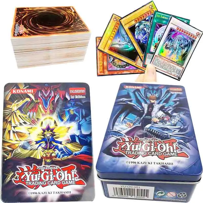 60 шт Yu-Gi-Oh! Аниме стиль карты темный маг Exodia обелиск Slifer Ra Yugioh DM классический Orica прокси карта памяти детство