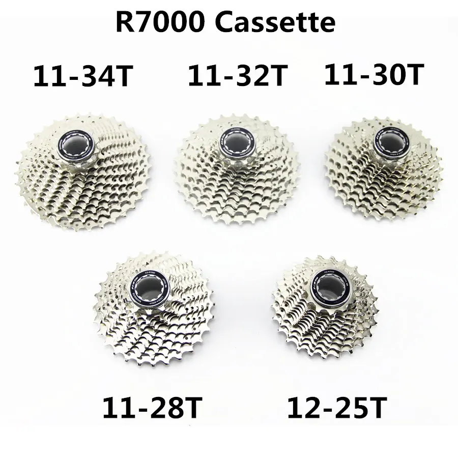 SHIMANO 105 CS R7000 Freewheels дорожный велосипед 11 скоростей Cogs 12 25 28 32T 5800 Кассетная