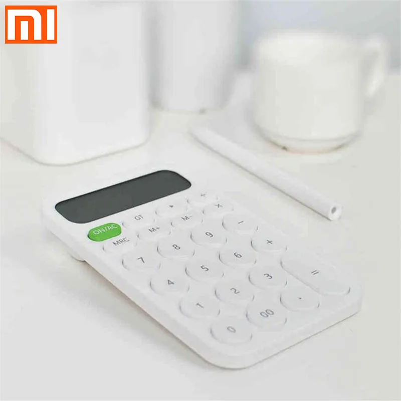 Электронный калькулятор mi MI IIW 12 знаков простой светодиодный Диод дисплей