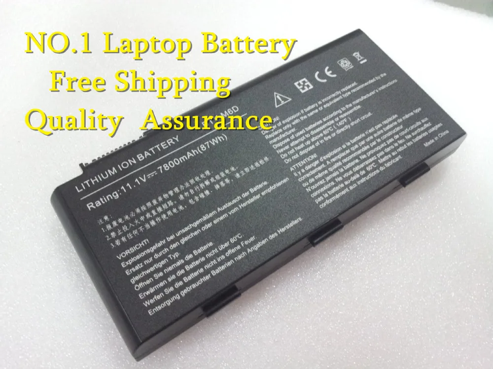 Батарея BTY-M6D 9 ячеек для MSI GT60 GX60 GT70 GT660 GX660 GT680 GX680 GT780 GT780R GT663R GT660R | Компьютеры и офис