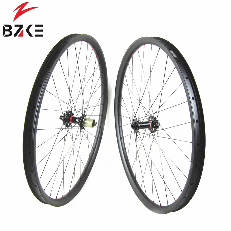 Углеродные колеса BZKE mtb 29er карбоновые горные супер легсветильник 29 велосипедные