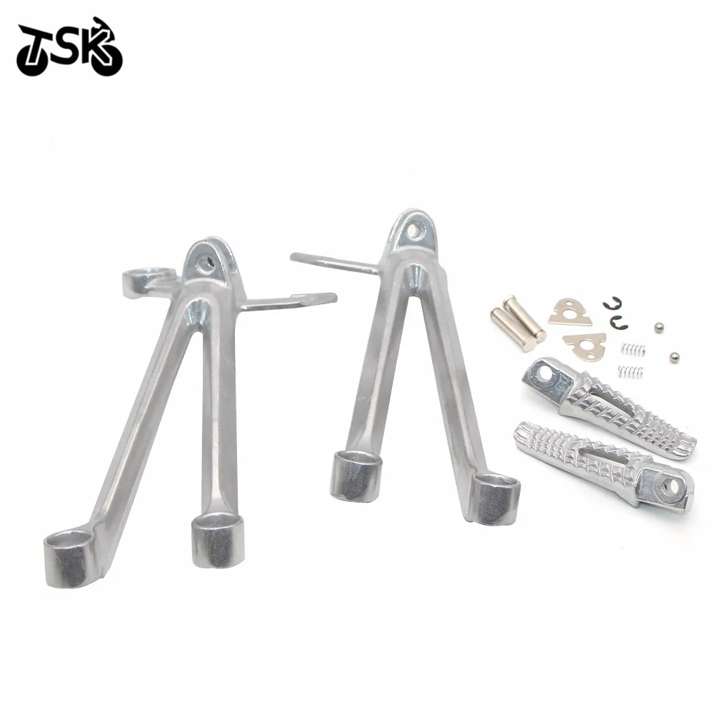 Задний кронштейн для подножки пассажира Suzuki GSX R600 R750 R600/R750 2011 2012 2013|Накладки и