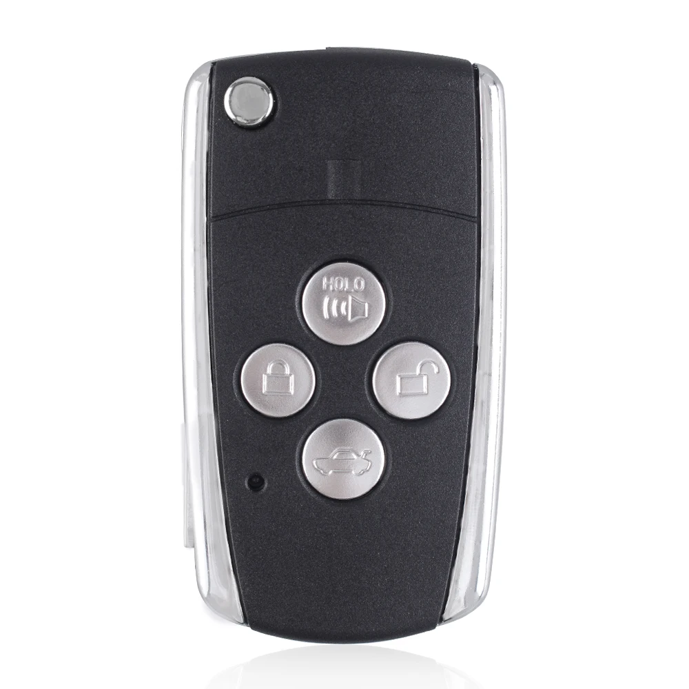 Складной чехол книжка KEYYOU с 4 кнопками для Toyota Camry Avalon Matrix RAV4 TOY43|Ключ от авто| |