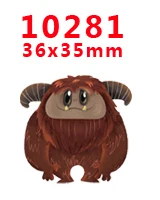 10281 30 шт. Герой мультфильма плоское украшение из смолы PR 9919 - Цвет: 10281