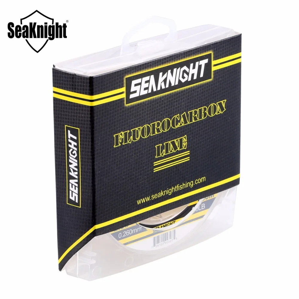 SeaKnight 50 м 100 м японский материал 3-100LB Фторуглеродные рыболовные лески из углеродного волокна для ловли карпа