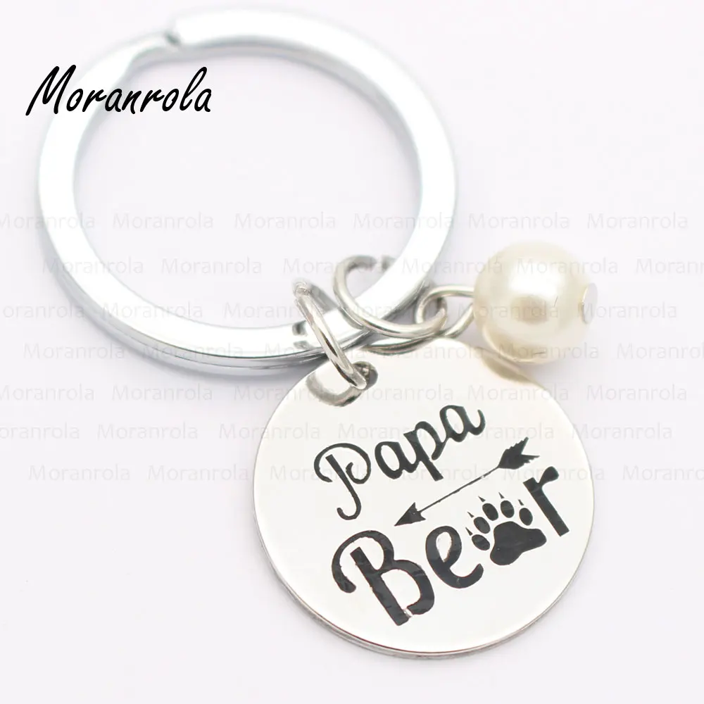 New arried &quotmama bear&quot sister bear&quotnecklace Keychain charm Daughter Gift Mama Bear Papa Family keychain | Украшения и