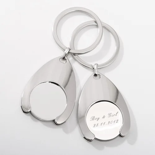 Персонализированные капельные брелки из сплава цинка (набор 4) | Дом и сад