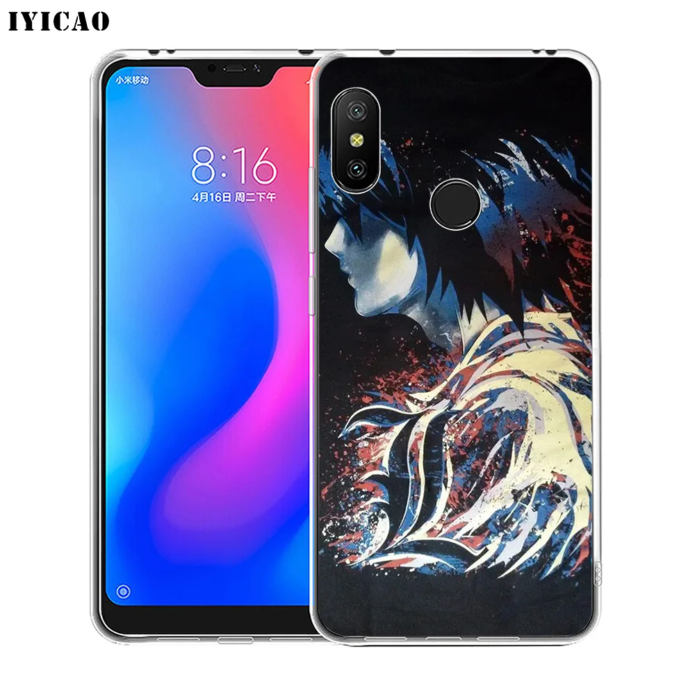 Мягкий силиконовый чехол для телефона IYICAO Death Note L Xiaomi Redmi 4A 5A 6A 7 6 5 Pro Plus 4X