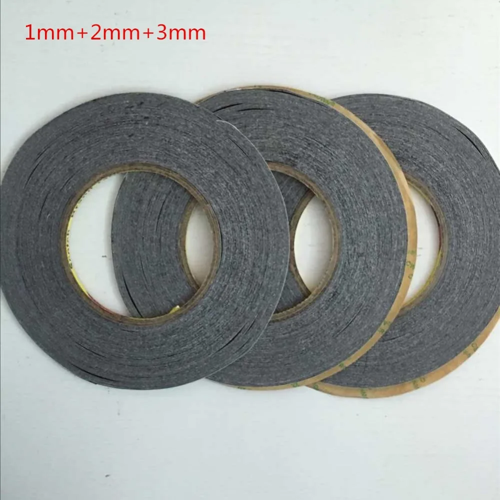 

1mm+2mm+3mm 150Meter 3M Double Sided Adhesive Tape for Touch Screen /Display /Housing /Case /Cable Sticky free shipping