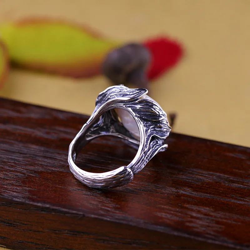 Женское кольцо из серебра 925 пробы с натуральным жемчугом|ring design|ring forrings for women |