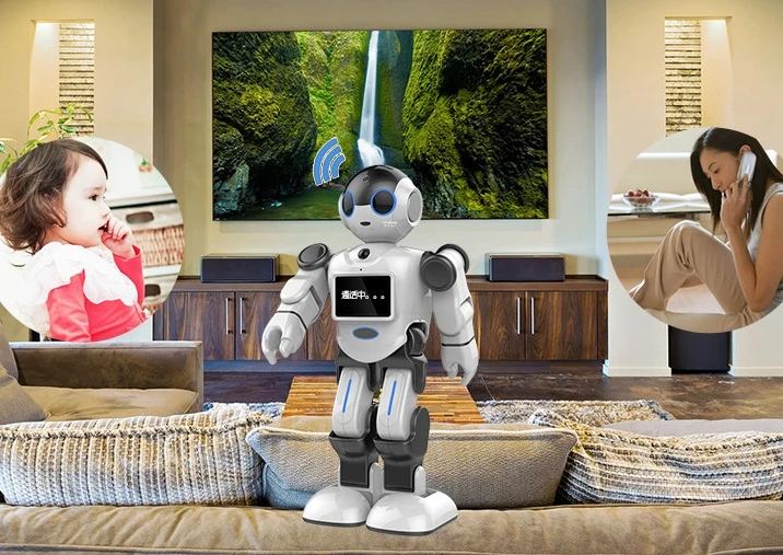 Умный обучающий программируемый робот для домашней охраны|robot halloween|robot encoderhome wiki |