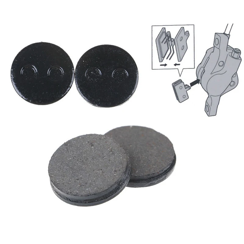 

2Pcs/pair MTB Mountain Bike Bicycle Semi-Metallic Brake Pads Kit for M365 Scooter Skateboard Caliper Brake Pads