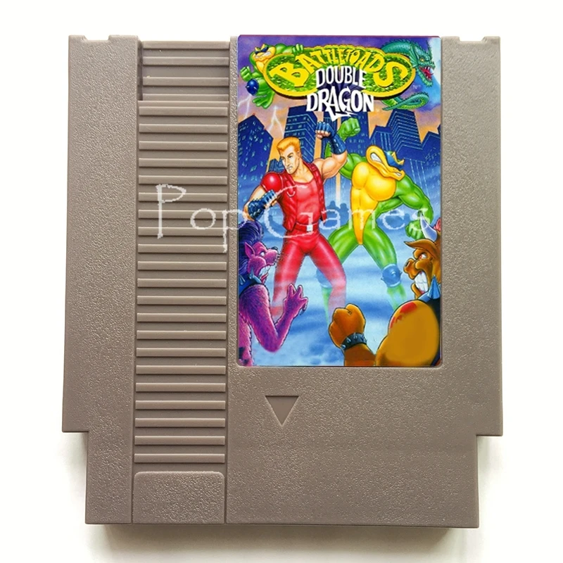 Игровой картридж Battletoads Double Dragon The Ultimate Team 72-контактный для 8-битной видеоигры