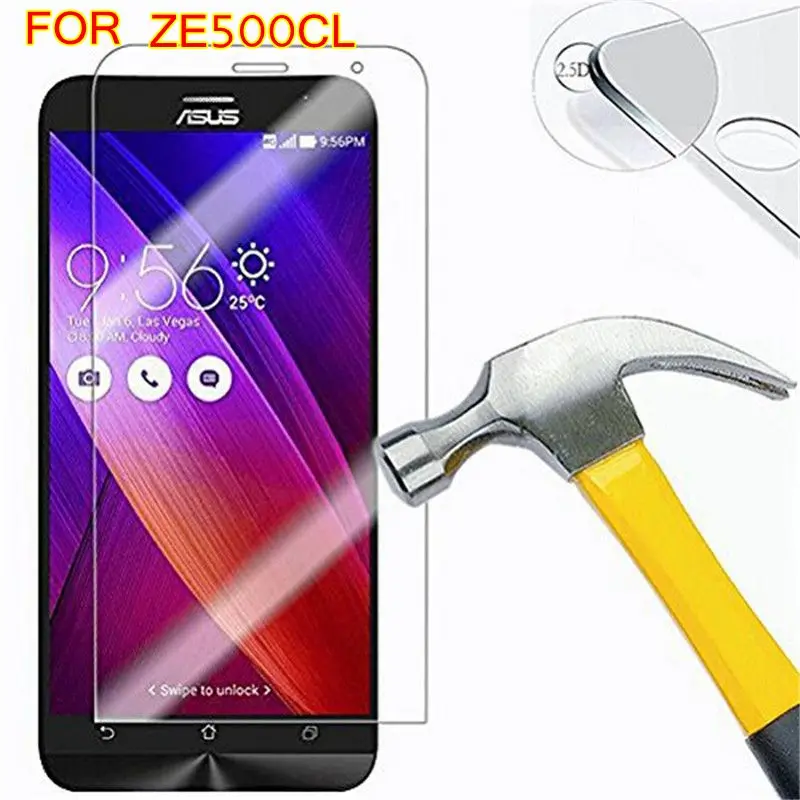 ZE500CL 9H закаленное стекло для ASUS Zenfone 2 Z00D защитная пленка ZE500CL ZE500 500CL защитная Пленка чехол