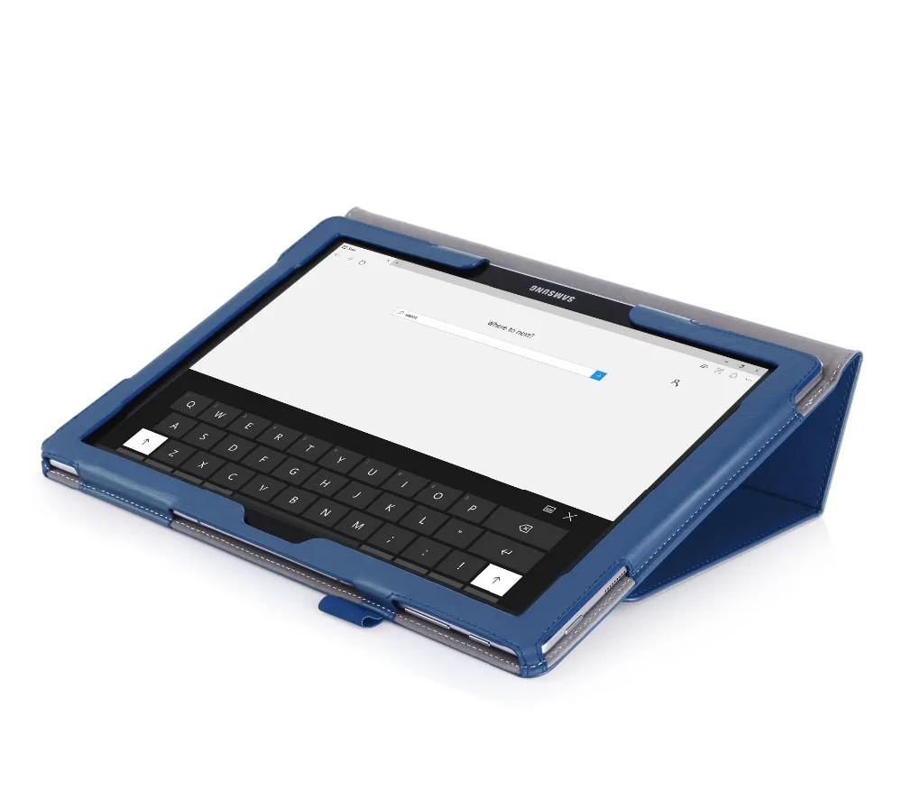 Чехол для samsung Tab Pro S W700 12 дюймов, ESR крышка отделения для резинового масла искусственная кожа ультра тонкий светильник вес умный чехол прорезиненный чехол