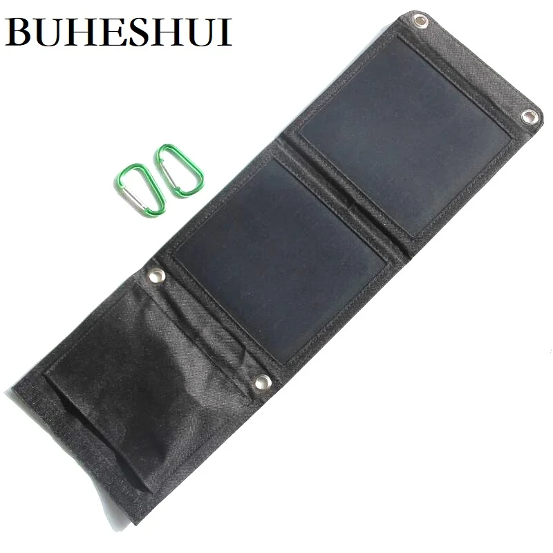 BUHESHUI 10 Вт солнечное зарядное устройство складная солнечная панель для
