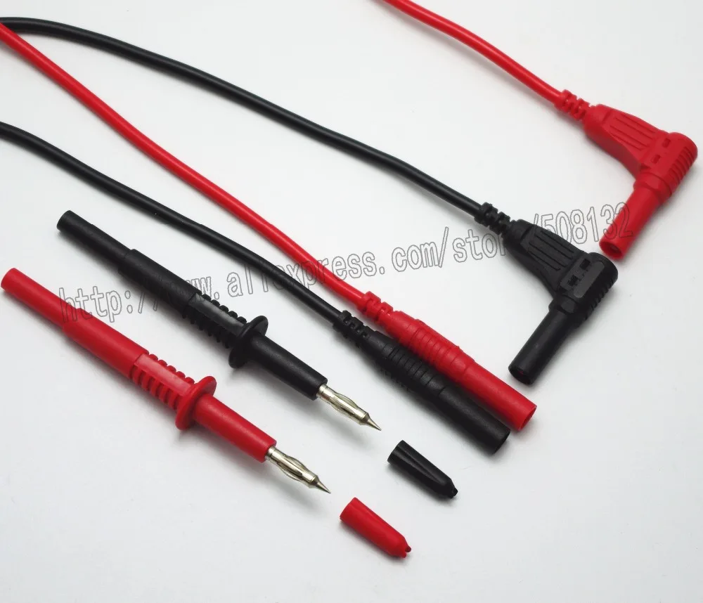 Тестовый свинцовый силиконовый кожух с правой angleизоляцией + тестовый зонд