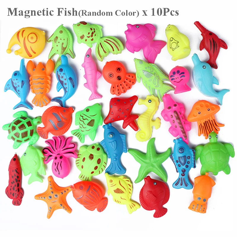 Рыболовная игрушка набор магнитных удочек летние пляжные песочные игрушки