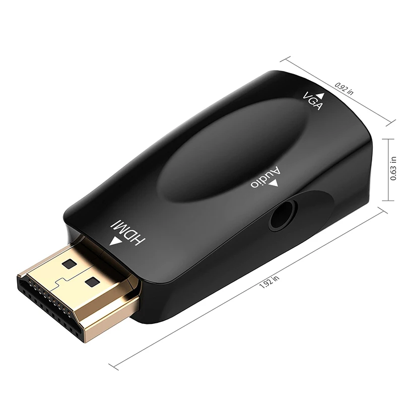 JCKEL вход HDMI мужчин и женщин VGA 3,5 аудио 1080P видео адаптер конвертер переключатель с Aux кабель для PS3/PS4/ПК/ноутбука/DVD/Xbox