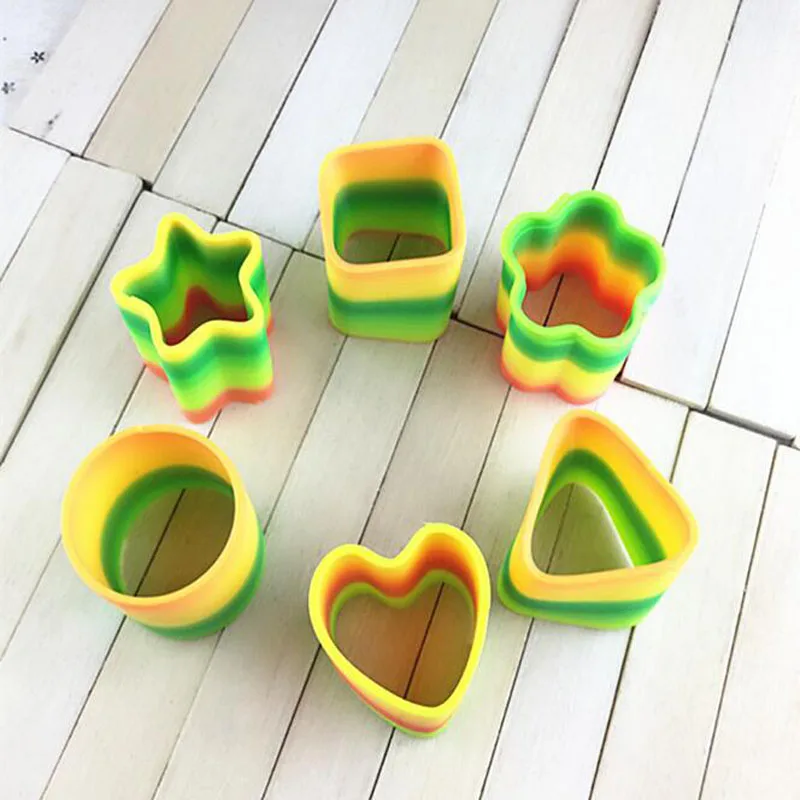 3pcs New Magic Funny Gifts Bounce Toys Board Games for Children Anti-stress Ring Spring Rainbow Game Kids | Игрушки и хобби