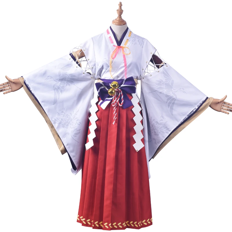 Костюм для косплея игры Onmyoji New SSR Yu Yujin униформа костюмы ведьмы одежда