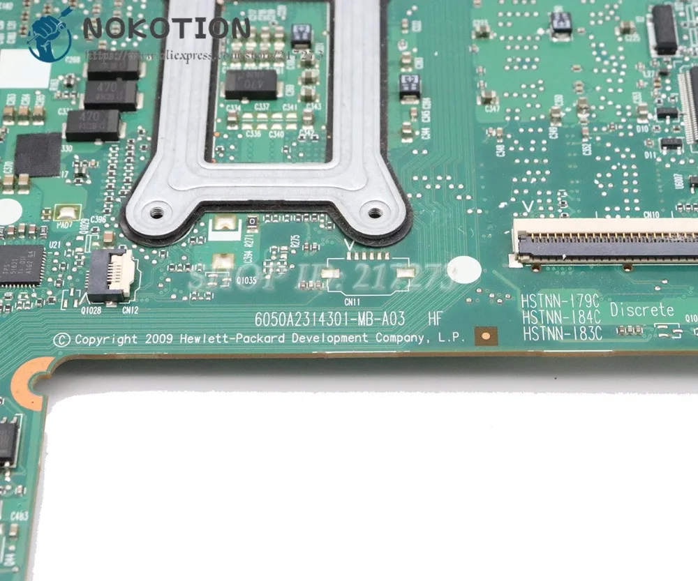 NOKOTION 615842-001 For HP CQ32 G32 Series Laptop Motherboard HM55 DDR3 HD 5470 6050A2314301-MB-A03 Free CPU | Компьютеры и офис