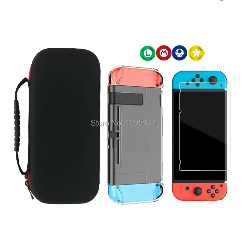 Портативный жесткий чехол-сумка для nintendo Switch nintendo switch Console Прочный чехол для NS nintendo Switch аксессуары - Цвет: B