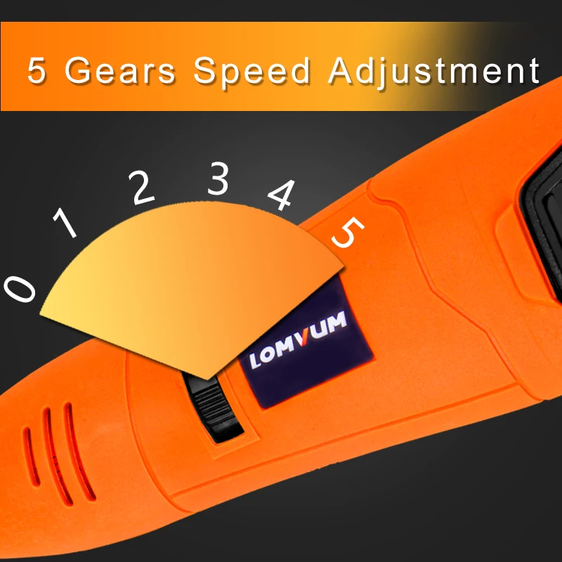 LOMVUM 12 В электрическая шлифовальная машина полировальная перезаряжаемая