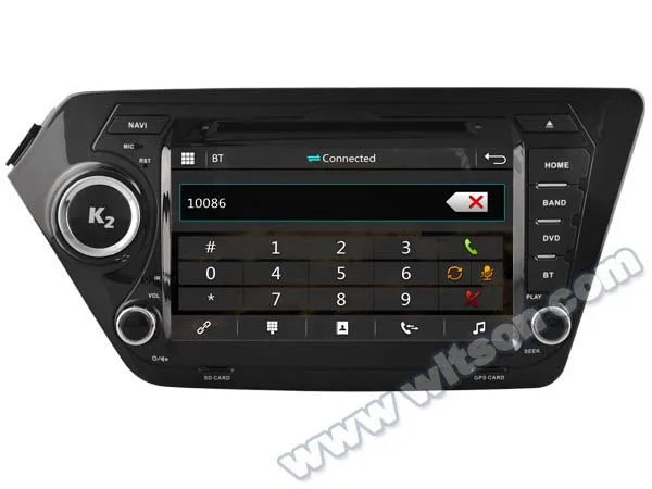 Автомобильный DVD-плеер WITSON GPS-навигатор для KIA K2/RIO новая технология экран в плену
