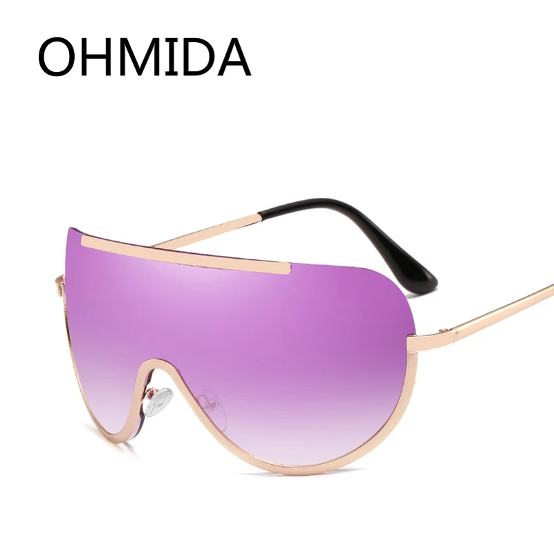 Модные большие солнцезащитные очки OHMIDA женские брендовые дизайнерские