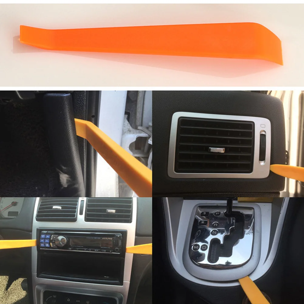 

4/12Pcs Portable Auto Car Radio Panel Door Clip Panel Trim Dash Audio Removal Installer Pry Kit Repair Tool Pry Hand Tools