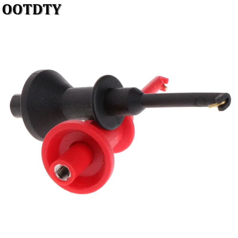 1 пара тестовых зажимов OOTDTY для мультиметров испытательные свинцовые удлинители