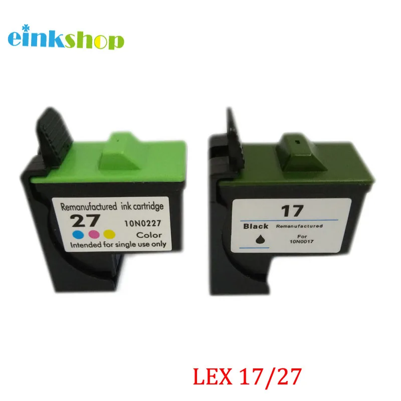 

einkshop For Lexmark 17 27 ink Cartridge for Lexmark I3 Z13 Z23 Z25 Z33 Z35 Z515 Z600 Z603 Z605 Z615 X1100 X1200 X74 X75 X83