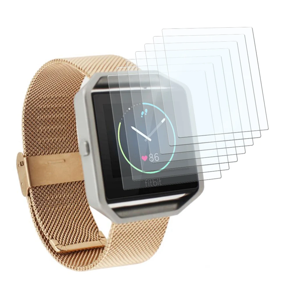 Защитная пленка для экрана Fitbit Ionic с полным покрытием HD Прозрачная пленка анти-пузырьковый щит для Fitbit Ionic Smart Watch