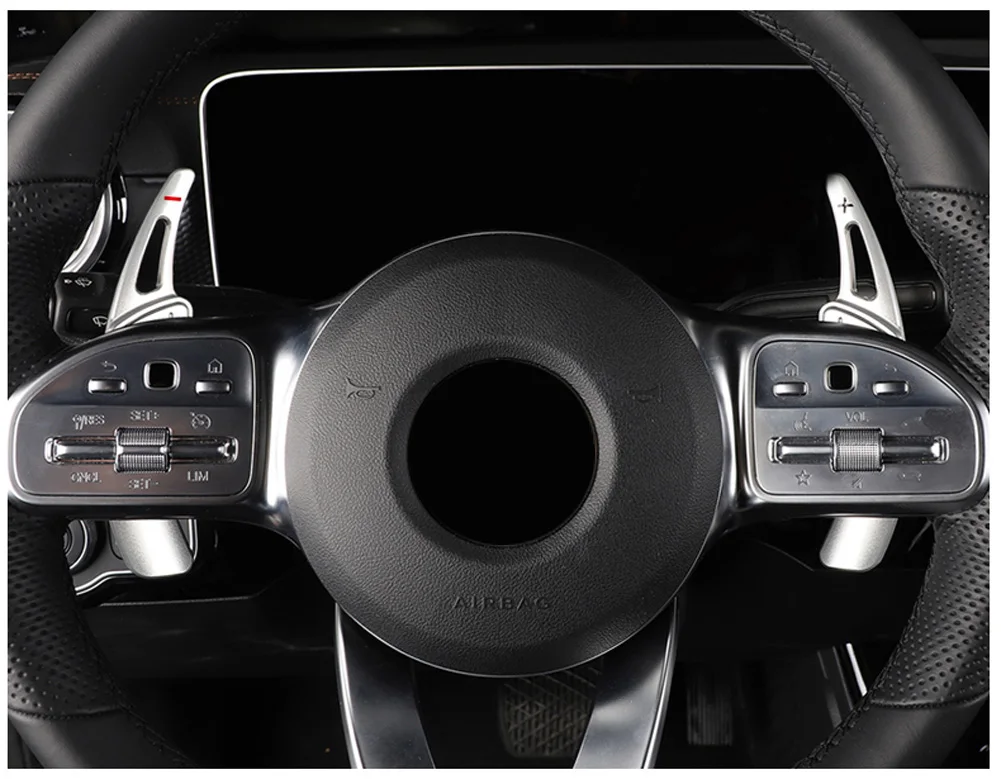 Для Mercedes Benz A Class W177 V177 A180 A200 A220 A250 рулевое колесо сдвиг весло переключения расширение автомобиля аксессуары для укладки