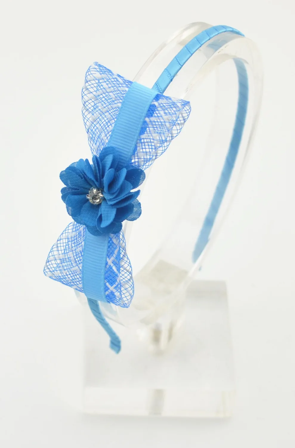 Fashion Cute Ribbon Bowkont Girls Hairbands Kids Beautiful Small Flowers Headbands Hair Hoop Accessories For Women | Аксессуары для