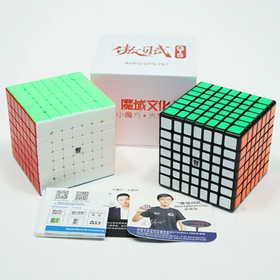 Оригинальный магнитный куб Moyu Aofu GTS 7x7x7 Профессиональный GTSM 7x7 магический