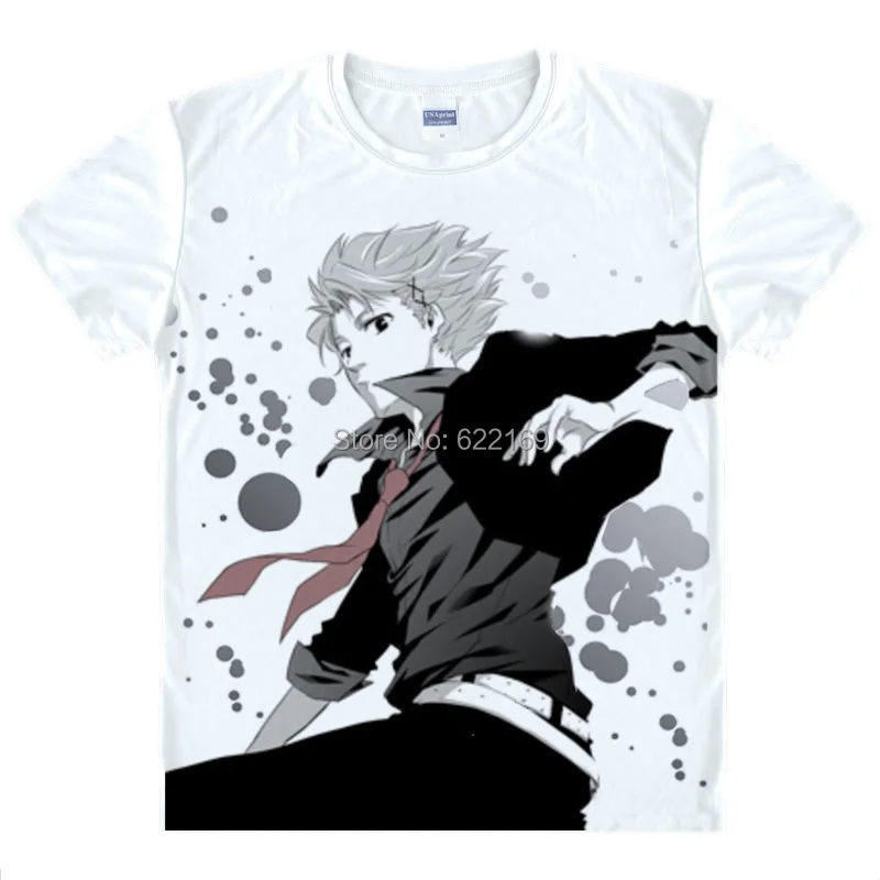 Футболка психопроезд Шинья Когами костюмы для косплея Мужская футболка с