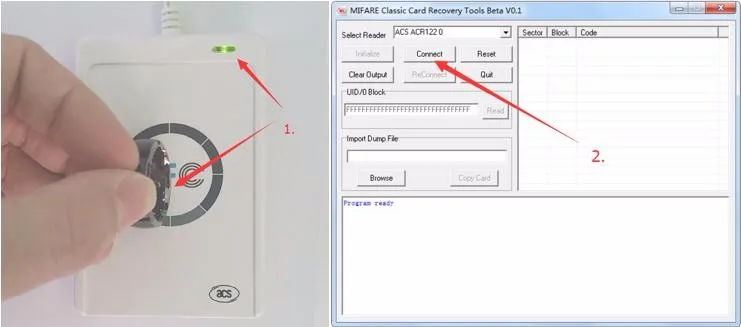 JAKCOM USB ACR122u NFC бесконтактный считыватель смарт-карт IC копия 13,56 МГц Запись Карт IC Поддержка всех 4 типов для R3 смарт-кольцо