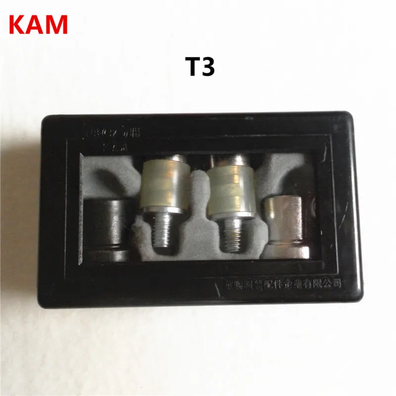 T3 1 шт. KAM T3 T5 T8 набор штампов для DK93 стол ручной пресс машина для сборки пластиковых кнопок - Цвет: T3