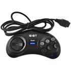 Игровой контроллер для SEGA Genesis, 2 шт., 16 бит, 6 кнопок, геймпад для SEGA MD, игровые аксессуары