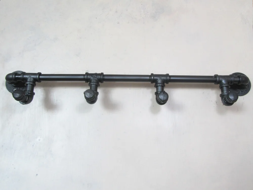 Промышленный Ретро городской деревенский Железный настенный крючок для