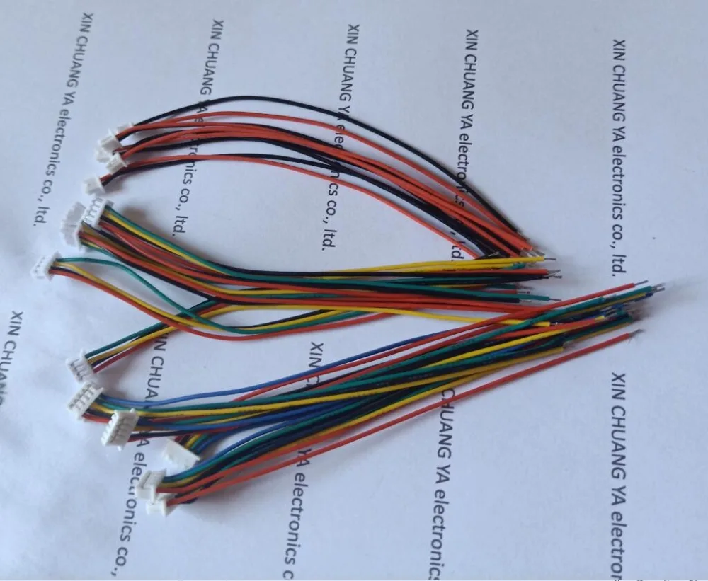 2P 3 4 5 6 7 8 9 10PIN 1 25 мм цветной провод с одной наружной головкой Удлинительный шнур