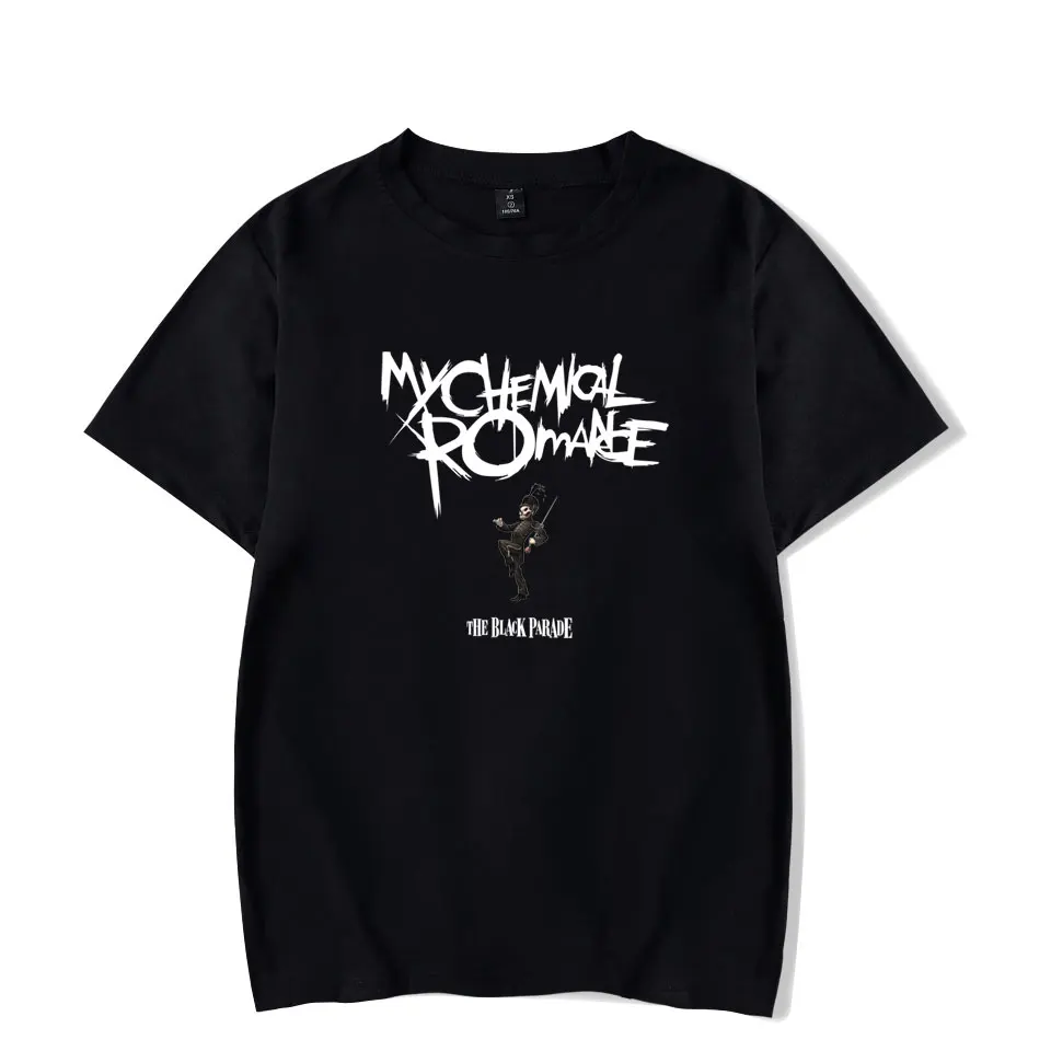 My Chemical Romance футболки стильные и модные женские/мужские Базовые Футболки с круглым