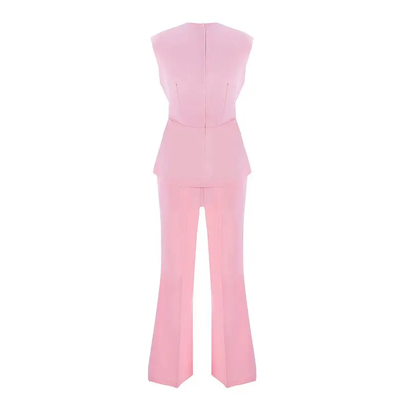 INDRESSME модные облегающие Женские комплекты Vestidos 2 комплект из двух предметов