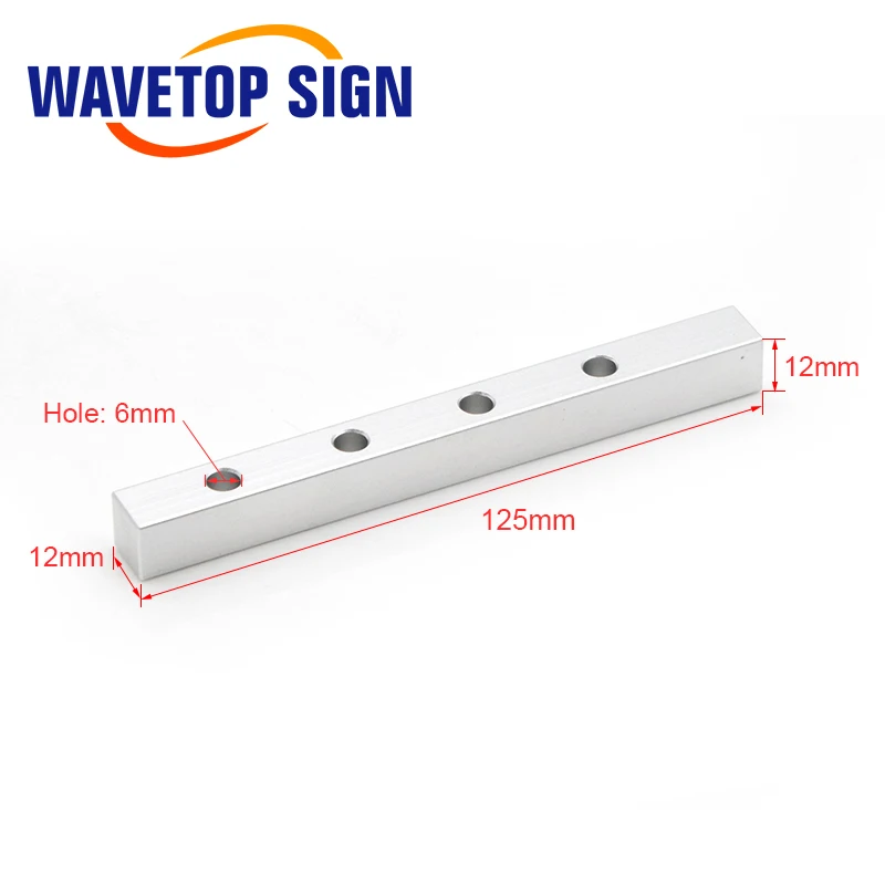 WaveTopSign волоконная маркировочная Рабочая панель позиционирования 125x12x12 мм