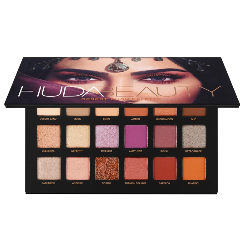 Палитра теней для век Hudas Beauty матовые тени с блеском дымчатые макияжа палитра Set| |