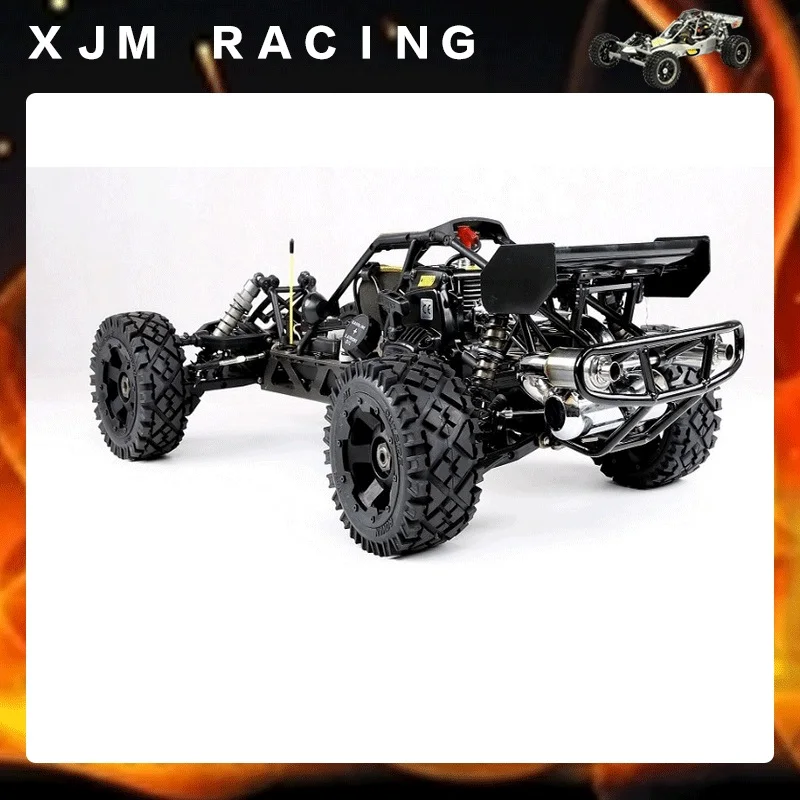 Двухрядный глушитель выхлопной трубы для 1/5 hpi baja rv km частей | Игрушки и хобби